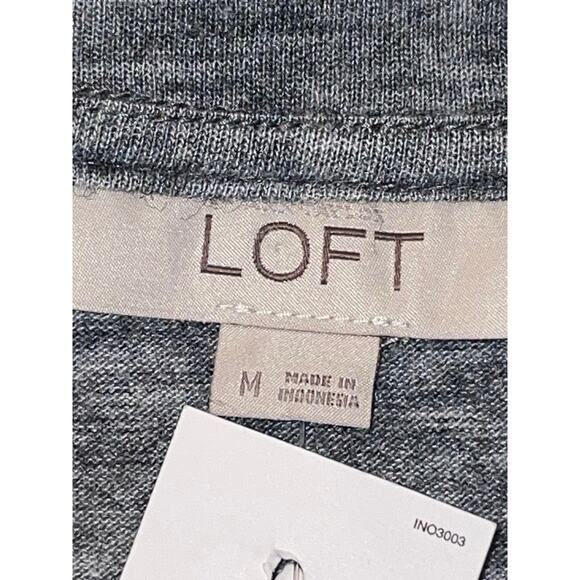 Loft NWT Lace Embellished Top  - Size M - Lace on Front & Back of Top - Picture 4 of 9